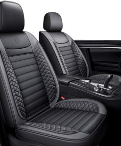 ANKIV Fundas para Asientos de Coche Universales de Cuero