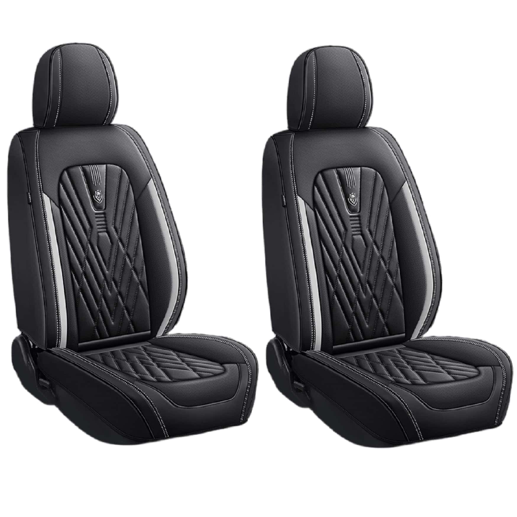 Fundas de asiento para automóvil de cuero Nappa impermeable - Imagen 3
