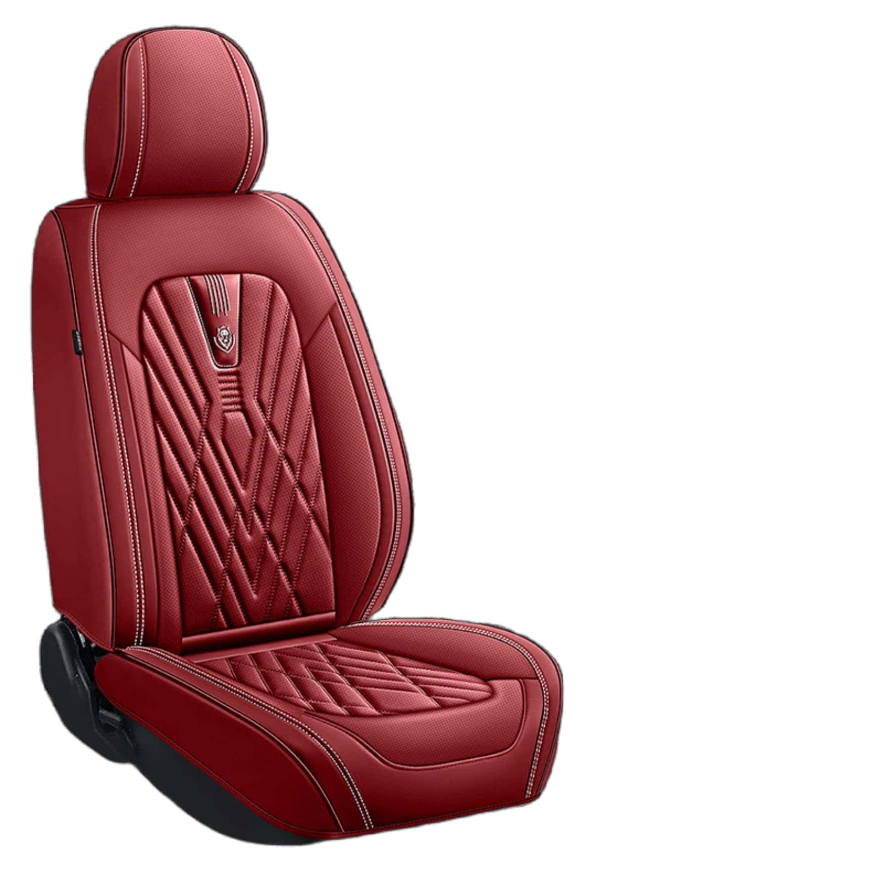 Fundas de asiento de cuero Nappa impermeable y transpirable - Imagen 5