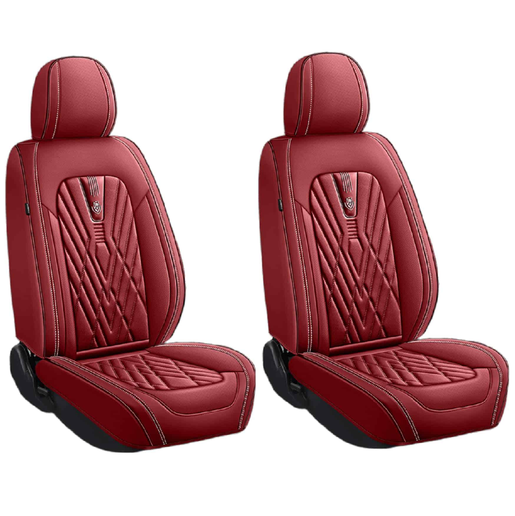 Fundas de asiento de cuero Nappa impermeable y transpirable - Imagen 3