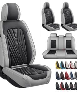 Cubiertas de Asiento de Auto de Cuero Nappa Impermeable y