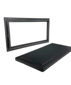 Puerta de Acceso a Espacio de Rastreo (16" H x 32" W, Negro)