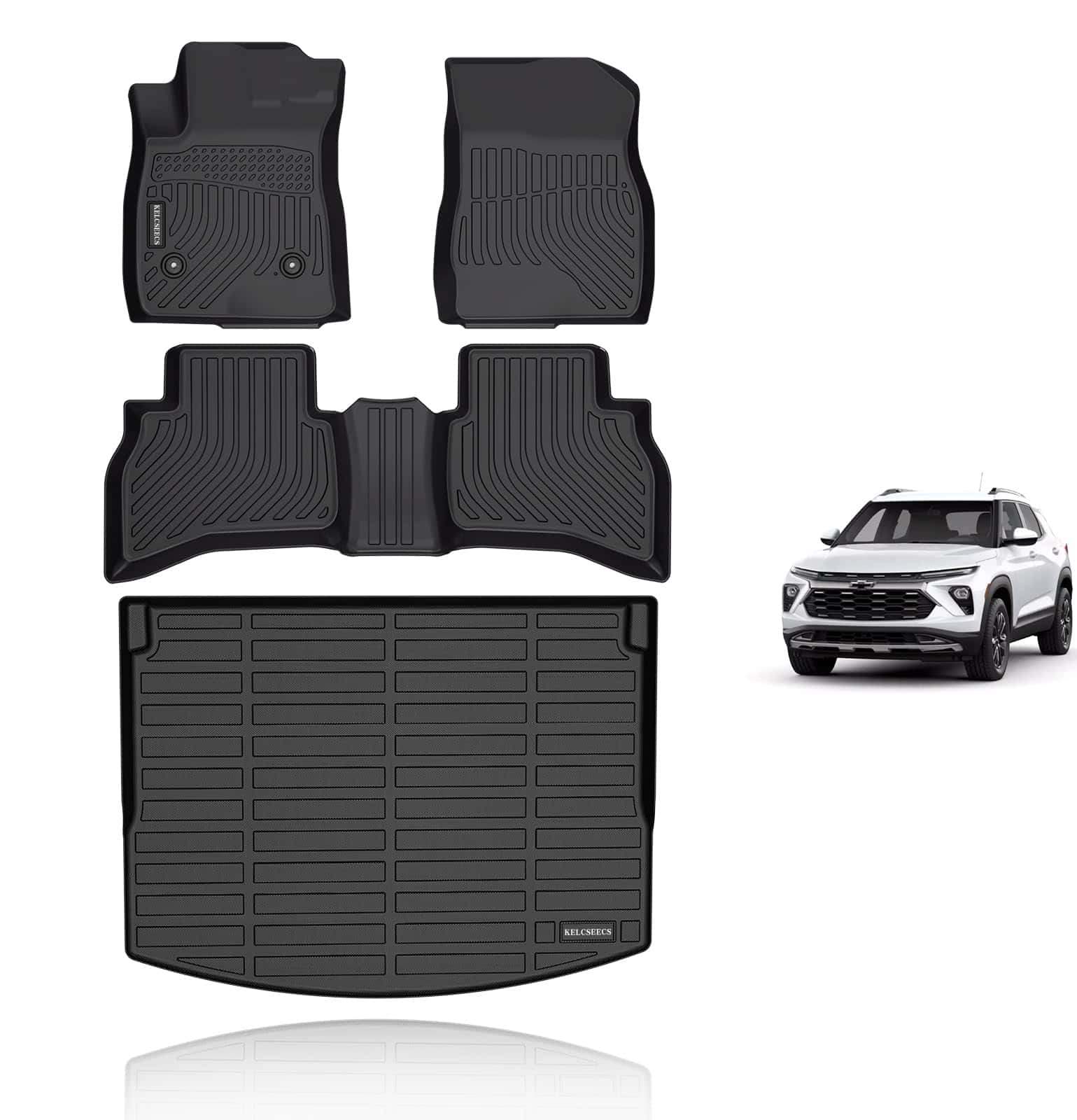 Tapetes para piso KELCSEECS� 2025 Chevy Trailblazer(AWD),