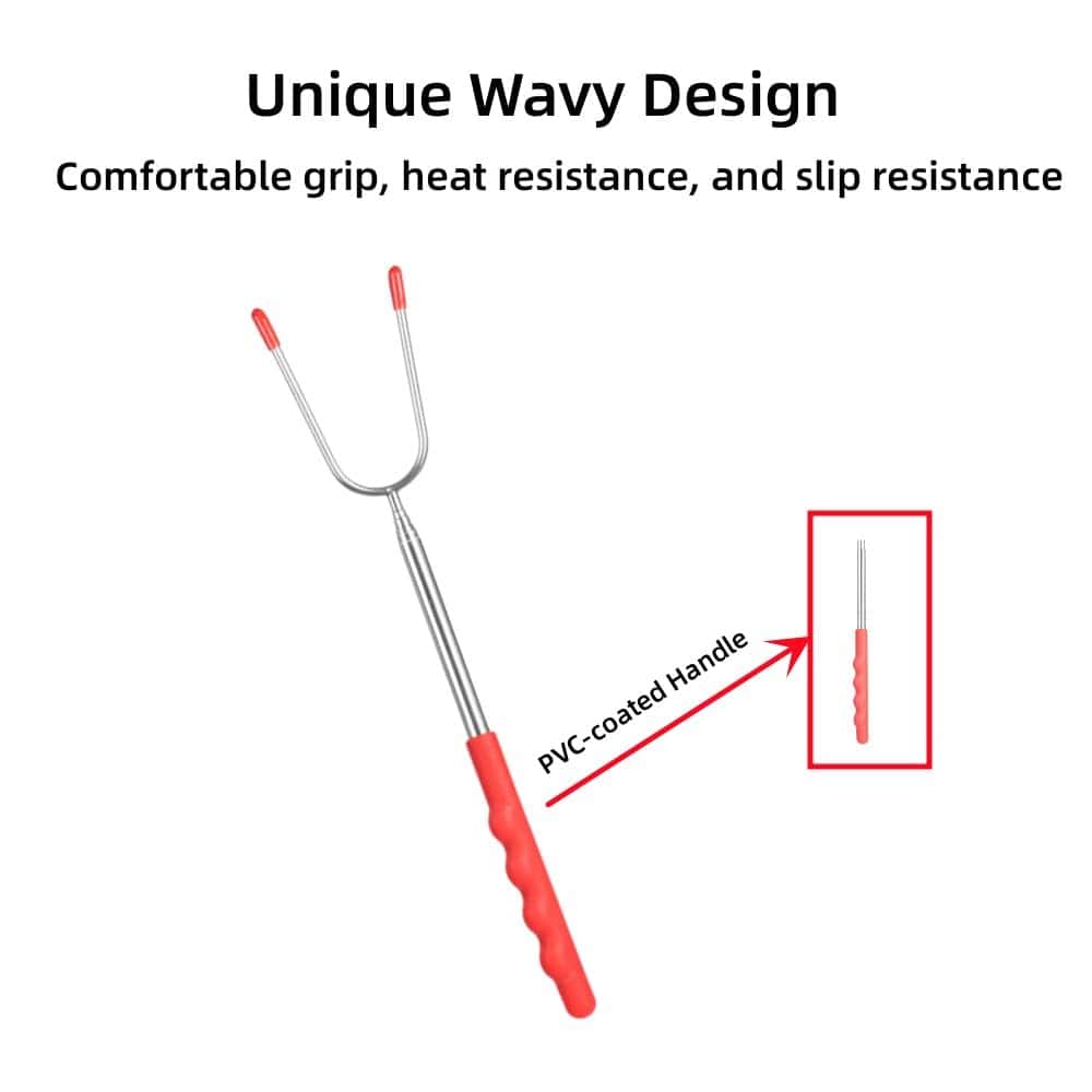 AIYEGO Marshmallow Roasting Sticks 12 Pack, Barbecue Forks - Imagen 5