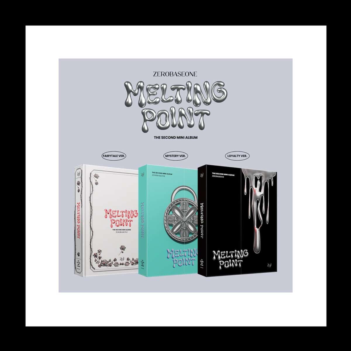 ZEROBASEONE Melting Point 2nd Mini Album CD+Folded Poster