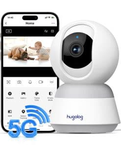 Cámara de seguridad interior Hugolog 3K 5MP -Blanco