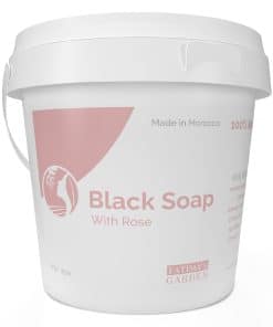 Jabón Negro de Rosas de Fatima's Garden - Exfoliante