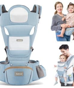 Portabebés Safotad con Asiento de Cadera, Posición M