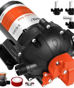 [Versión mejorada] Bomba de agua de diafragma autocebante