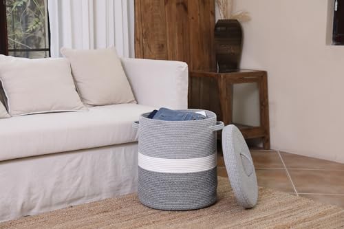 Canasta de Almacenamiento Extra Grande con Tapa de 16" x - Imagen 6