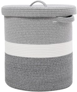 Canasta de Almacenamiento Extra Grande con Tapa de 16" x