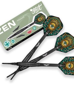 Set de dardos profesionales Shot! Soft Tip, Zen Kensho 90%