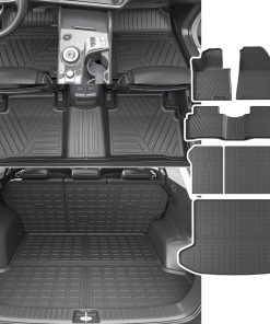 Tapete para maletero de combustible powoq compatible con