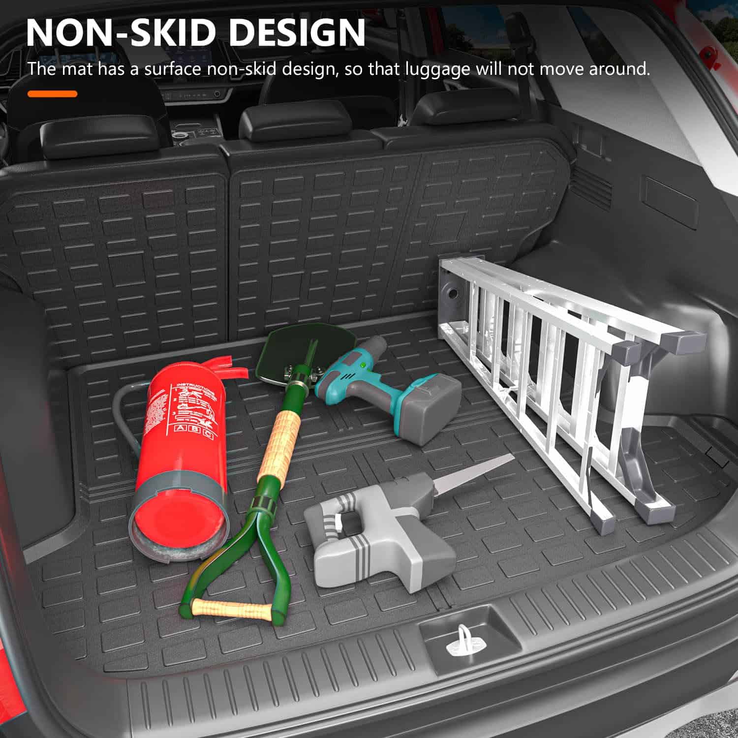 Tapete para maletero de combustible powoq compatible con - Imagen 5
