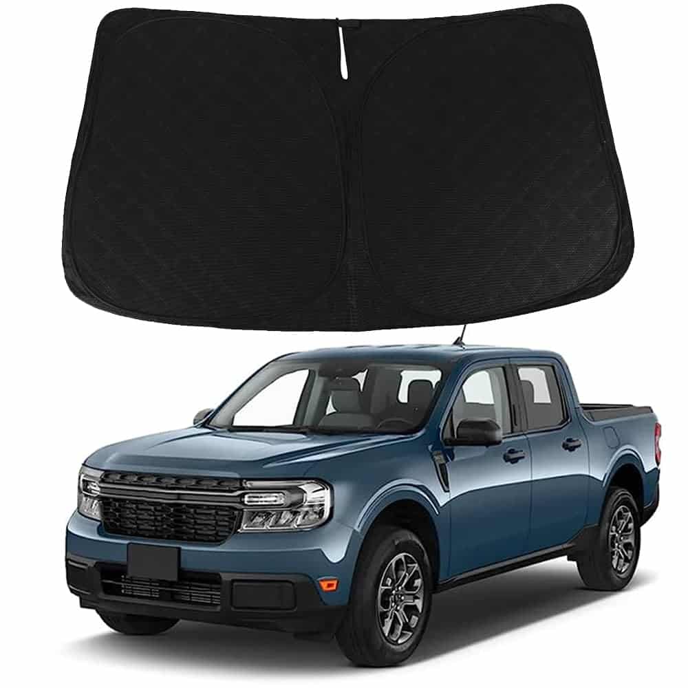 Parasol para parabrisas D-Lumina - -Negro y Plateado - Mater