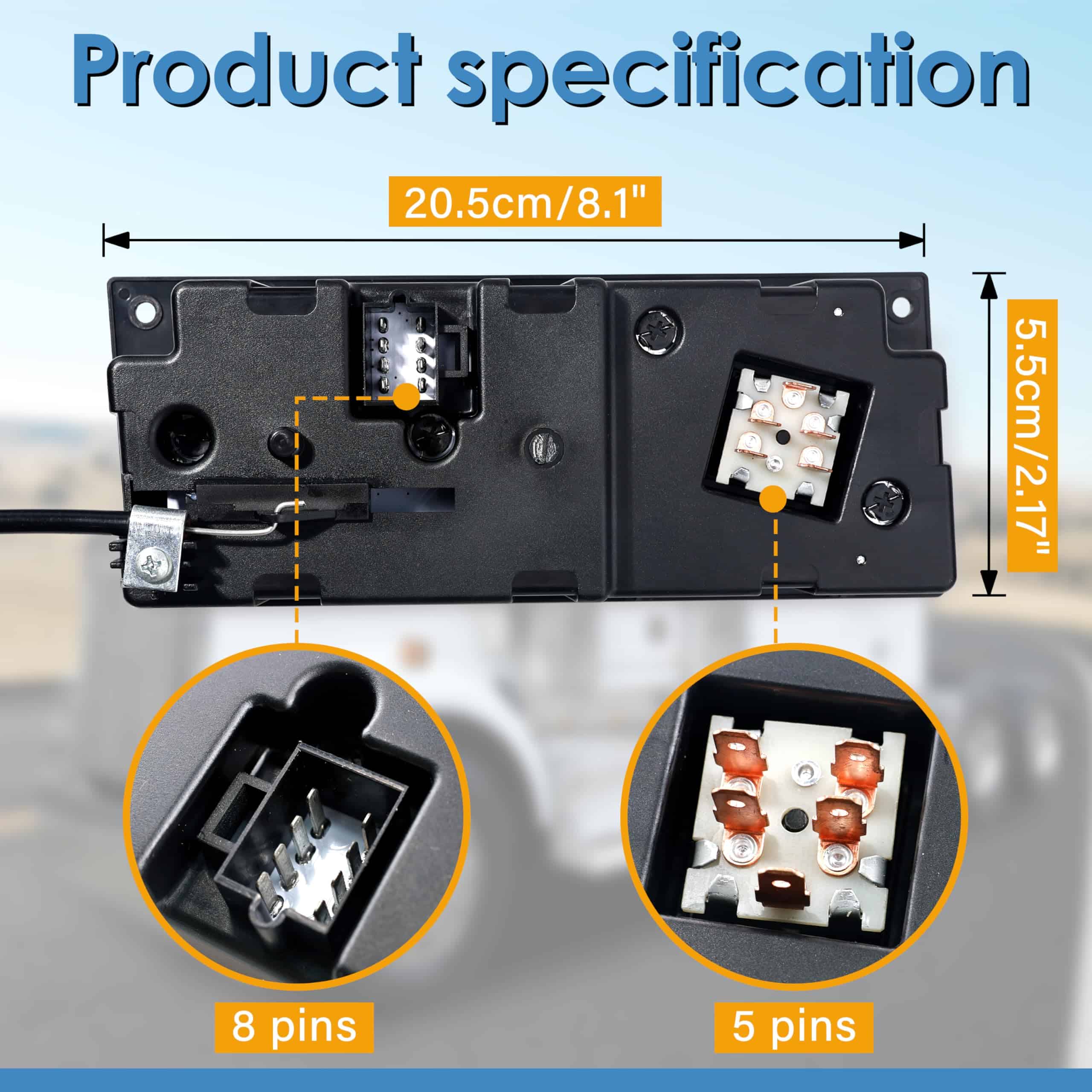 Módulo de Control de Clima Kenworth - 599-5511 Panel de - Imagen 7