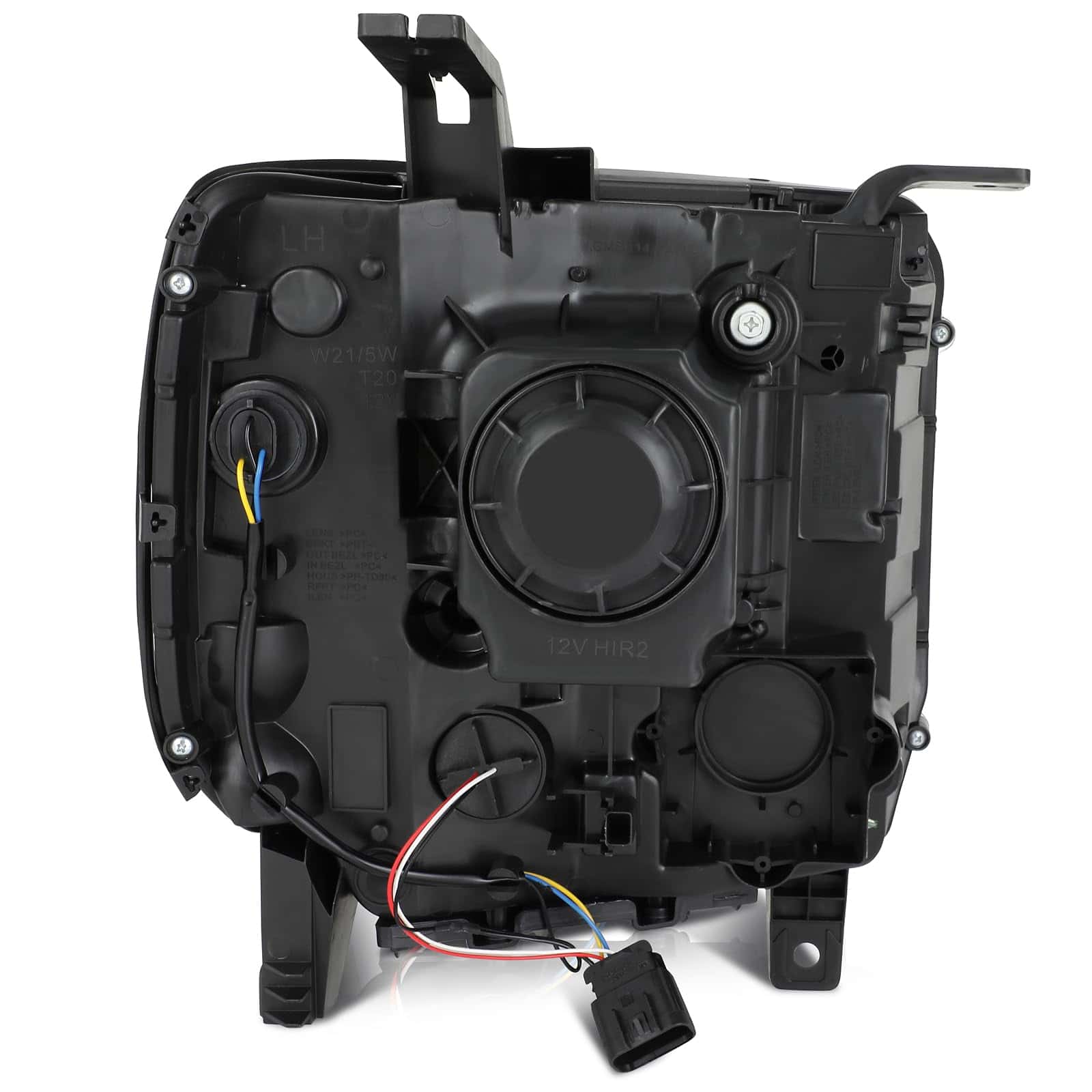 Conjunto de faros ECCPP para GMC Sierra 1500 2014-2018, - Imagen 7