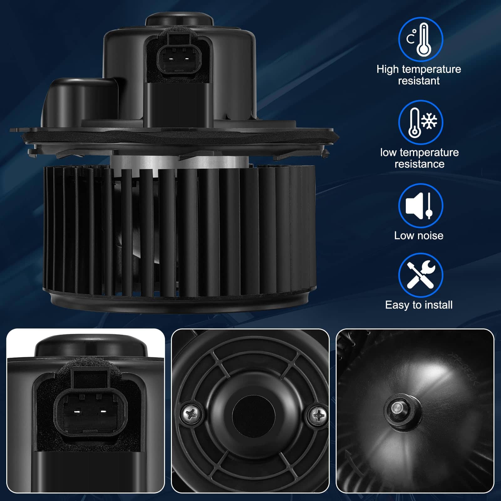 BDFHYK AC Heater Blower Motor Fan 700191 Compatible con - Imagen 3