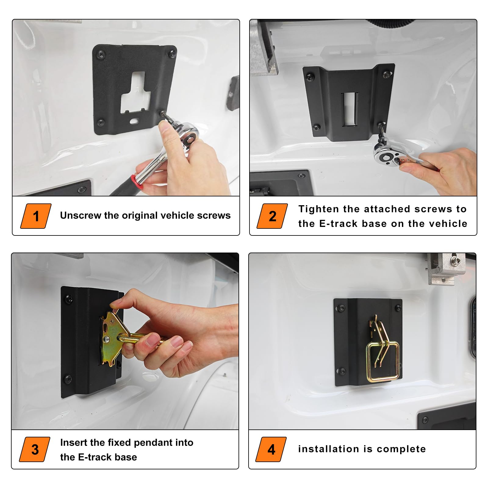 Anclaje de Amarre para Cama de Camión para Ford F150, F250, - Imagen 5