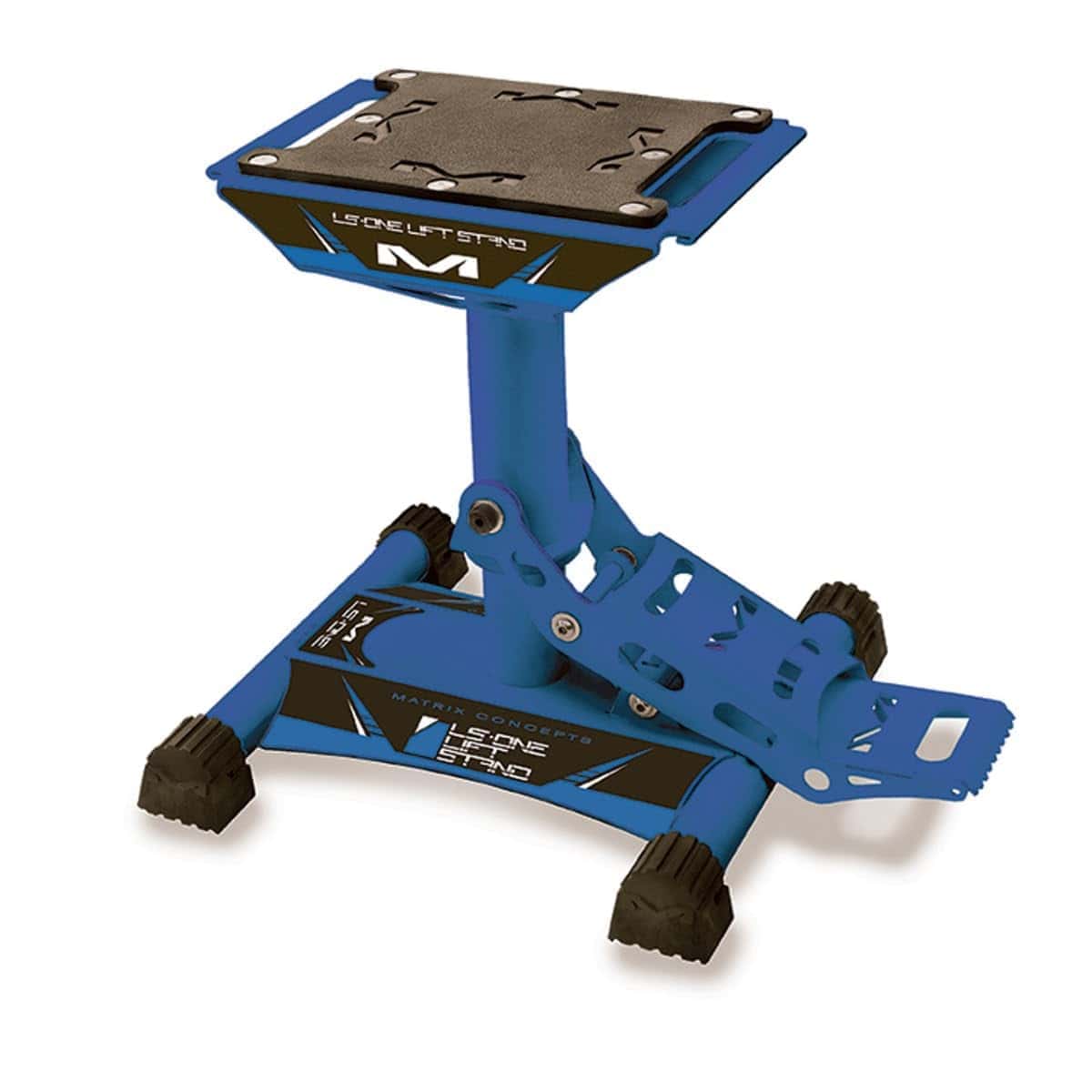 Soporte Azul Matrix LS-One para Motocicleta de Tierra Fuera