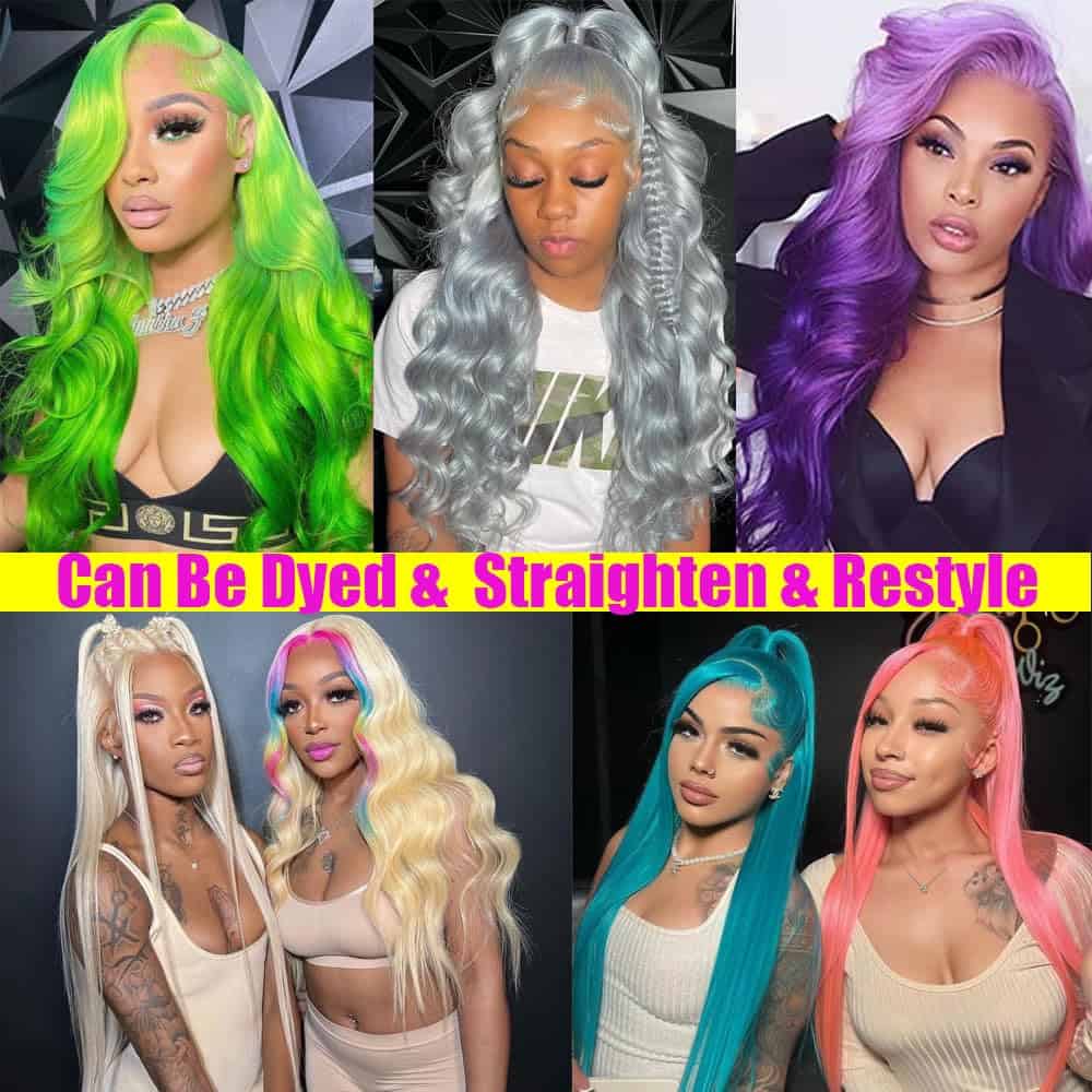 GYAJEP 613 Mechones de Cabello Humano Onda del Cuerpo Rubia - Imagen 7