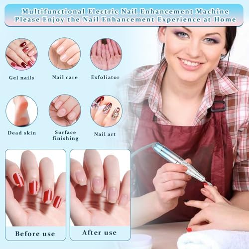 Kit de Taladro de Uñas euuxy New 2024 - Máquina Profesional - Imagen 8