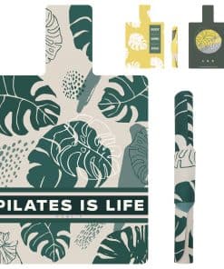 Tapete de Pilates Plegable con 2 Opciones, 100cm x 61cm