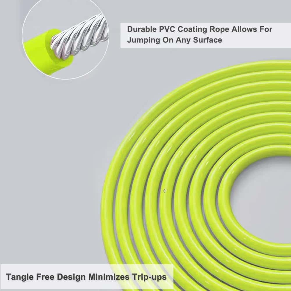 HEREROPE 1/4LB Cuerda para Saltar Ponderada para Velocidad, - Imagen 6