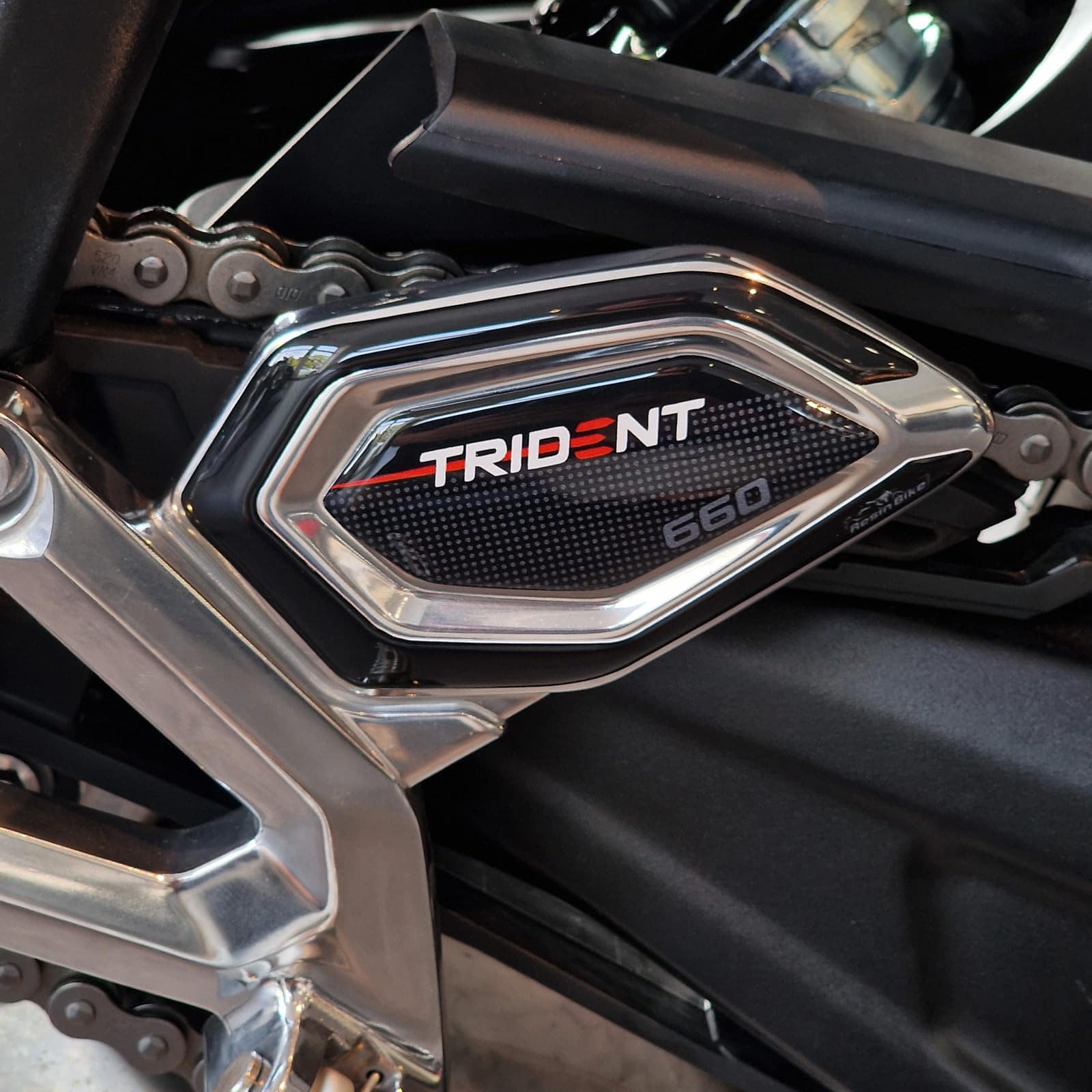 Stickers 3D de Resina para Moto Compatible con Triumph