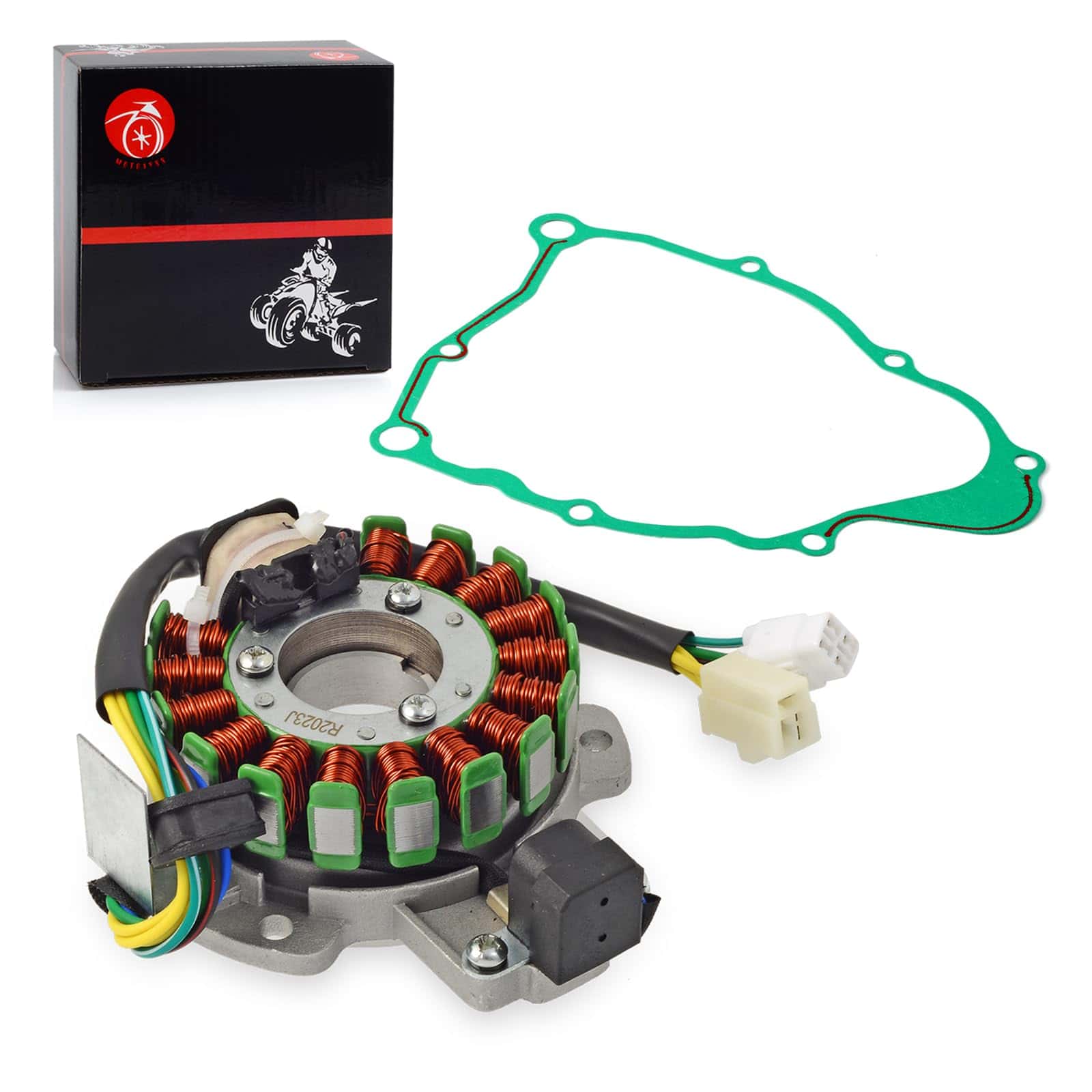 Stator & Plate w/Gasket Compatible con Yamaha Timberwolf