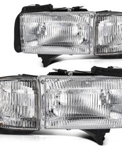 Conjunto de Faros Delanteros para Dodge Ram 1500 1994-2001