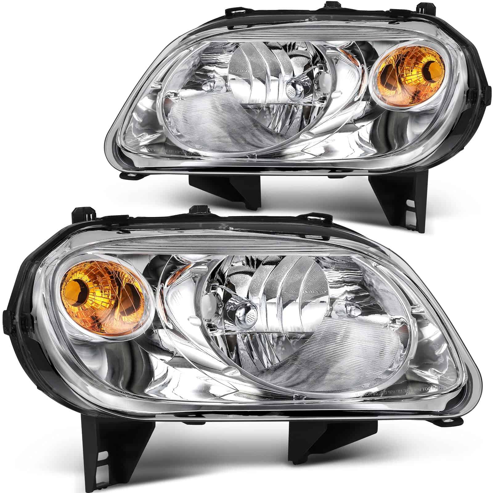 Conjunto de faros para Chevrolet HHR 2006-2011 Carcasa