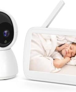 Monitor de Bebé oditton con Cámara y Audio, 5" 1080P