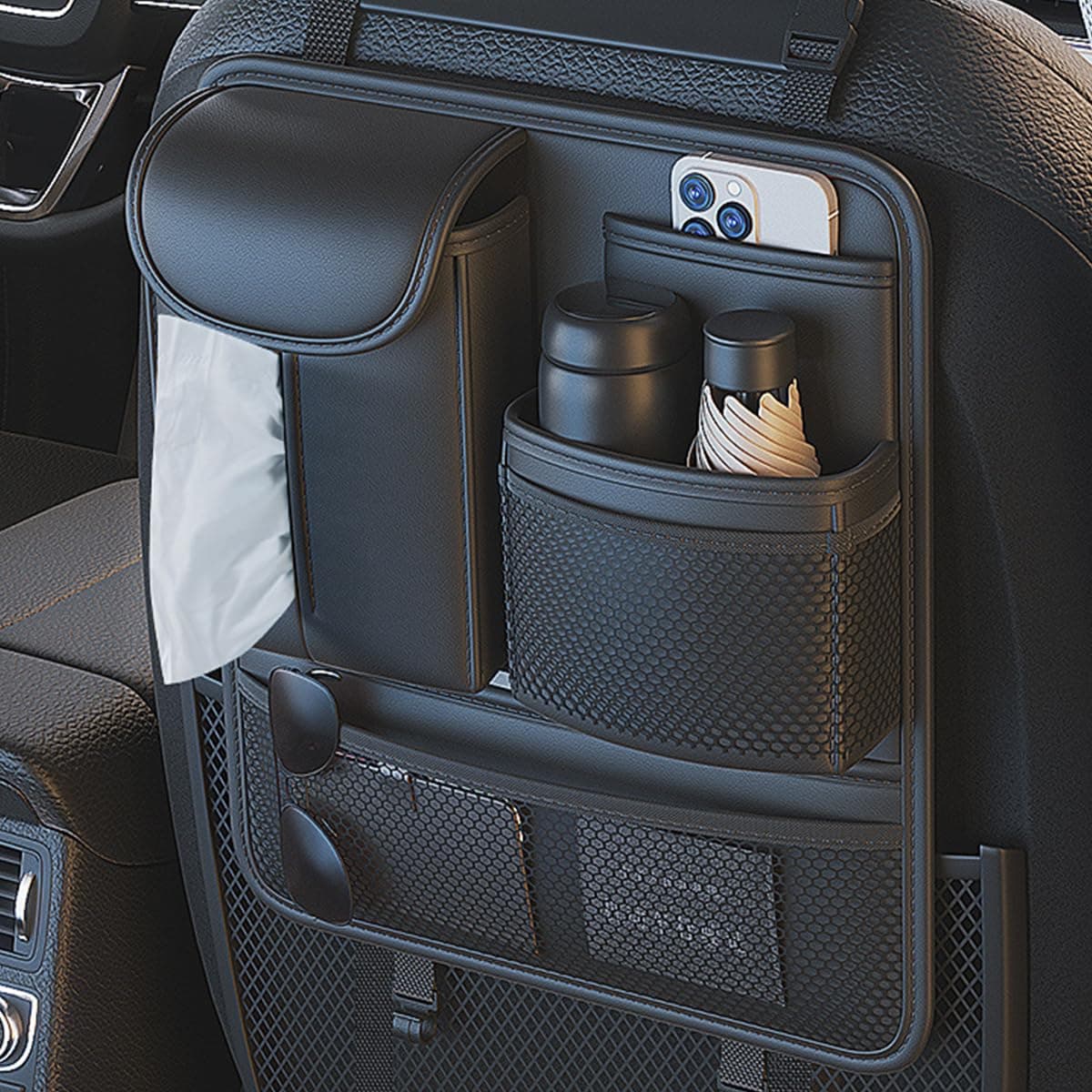 Organizador de Asiento Trasero para Coche RAKSONIC, 5