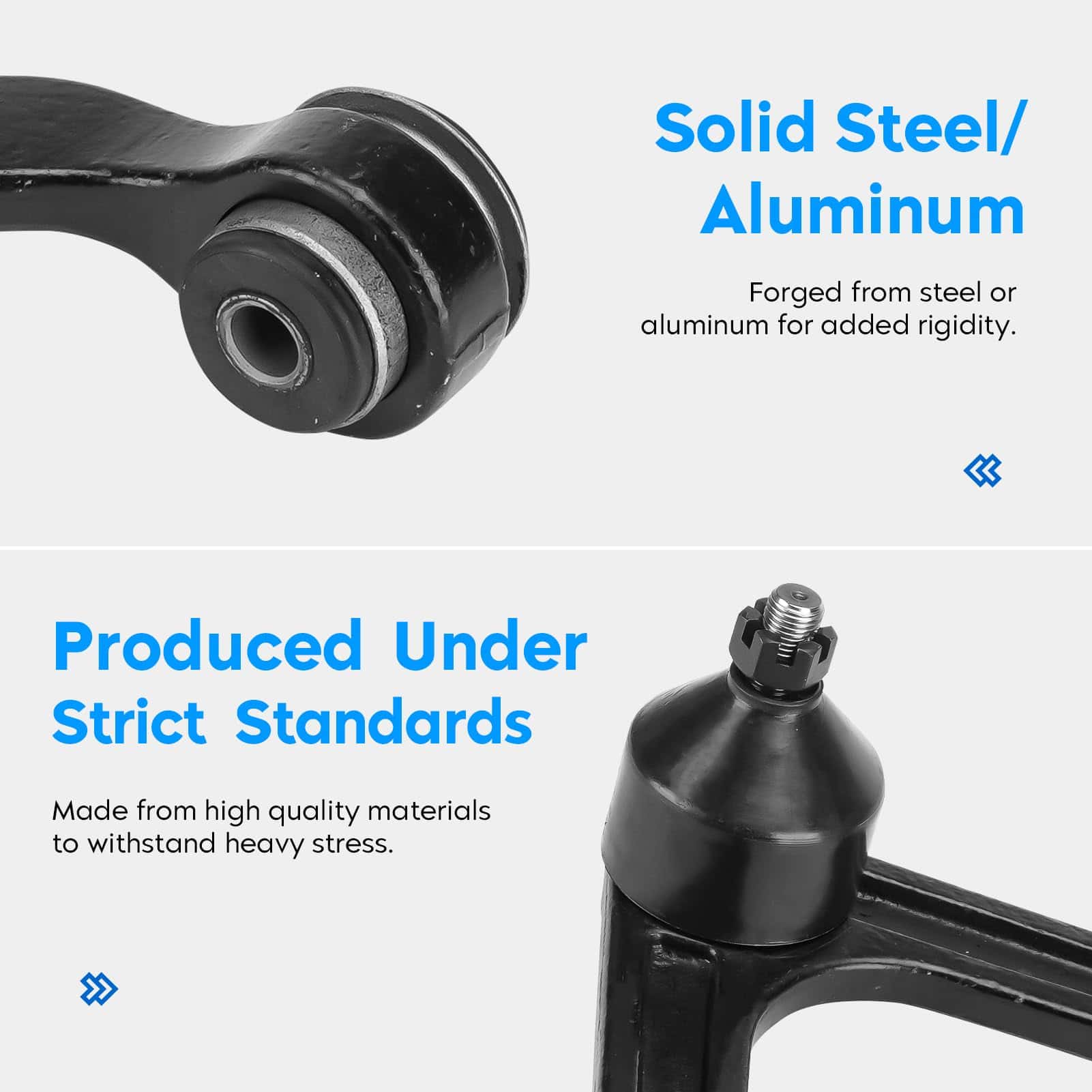 Brazo de control superior delantero con - 8 piezas - Imagen 6