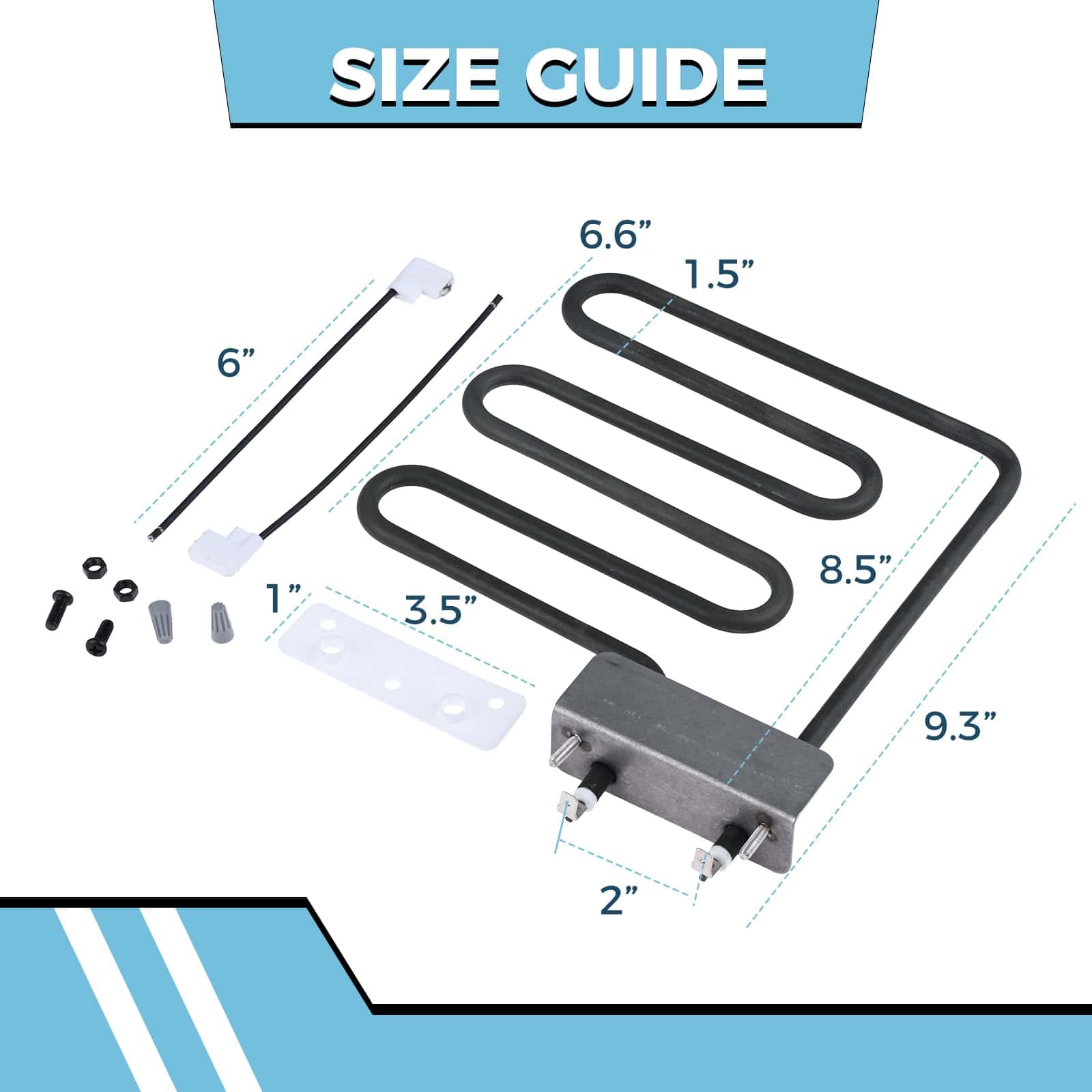 Kit de Elemento Calefactor para Ahumador MOOTVGOO de 800 - Imagen 7
