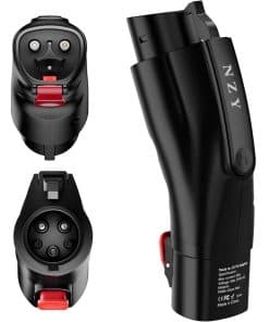 Adaptador de Cargador para Tesla a J1772, Máx. 60Amp 250V