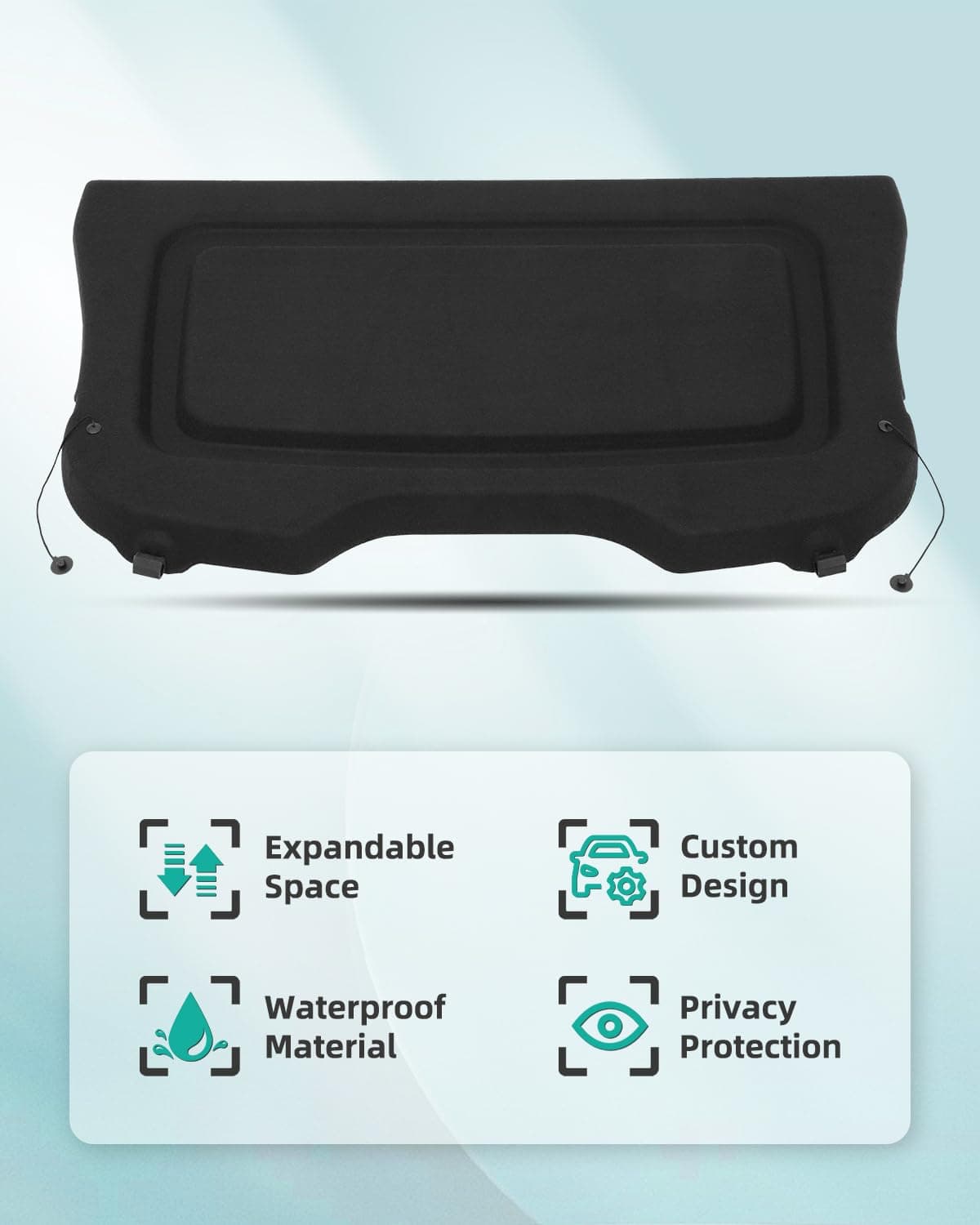 Cubierta de carga SCITOO para Ford Focus 2012-2018 Escudo - Imagen 8