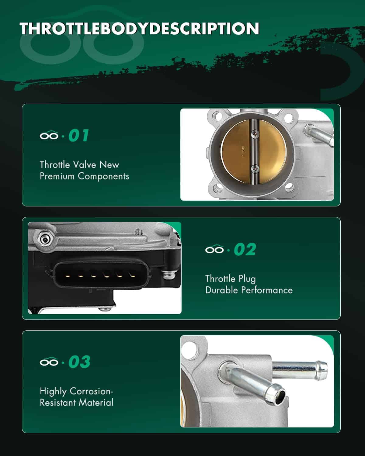 Cuerpo de aceleración SCITOO para Mitsubishi Eclipse - Imagen 6