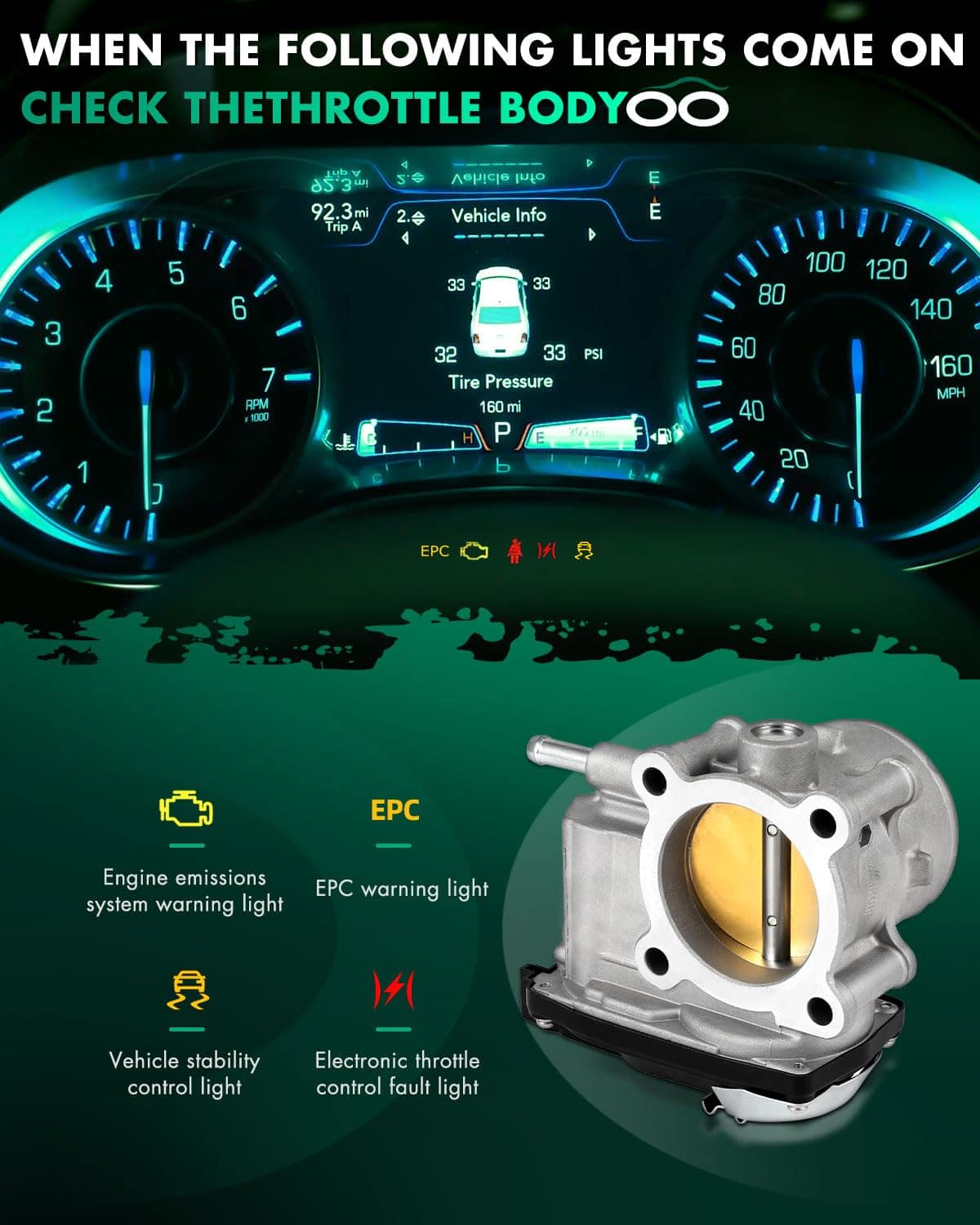 Cuerpo de aceleración SCITOO para Mitsubishi Eclipse - Imagen 7