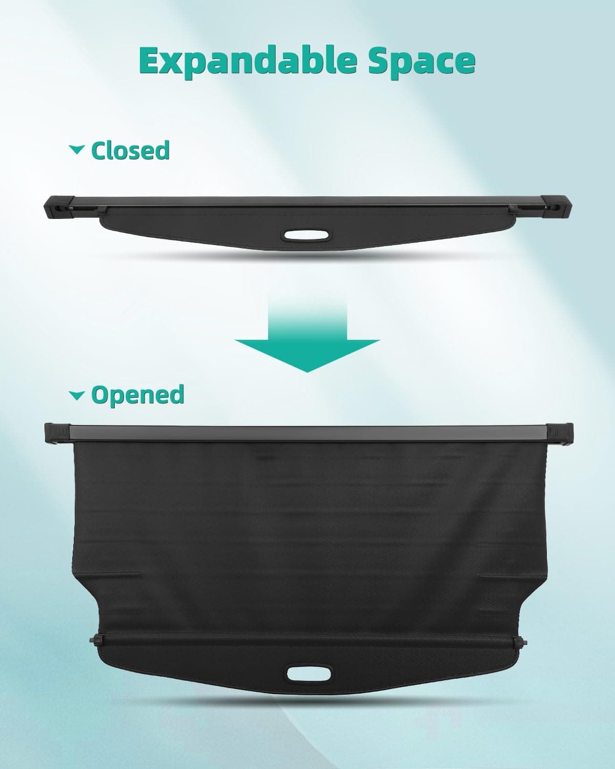 Cubierta de carga SCITOO 2018-2024 Apta para Chevrolet - Imagen 8