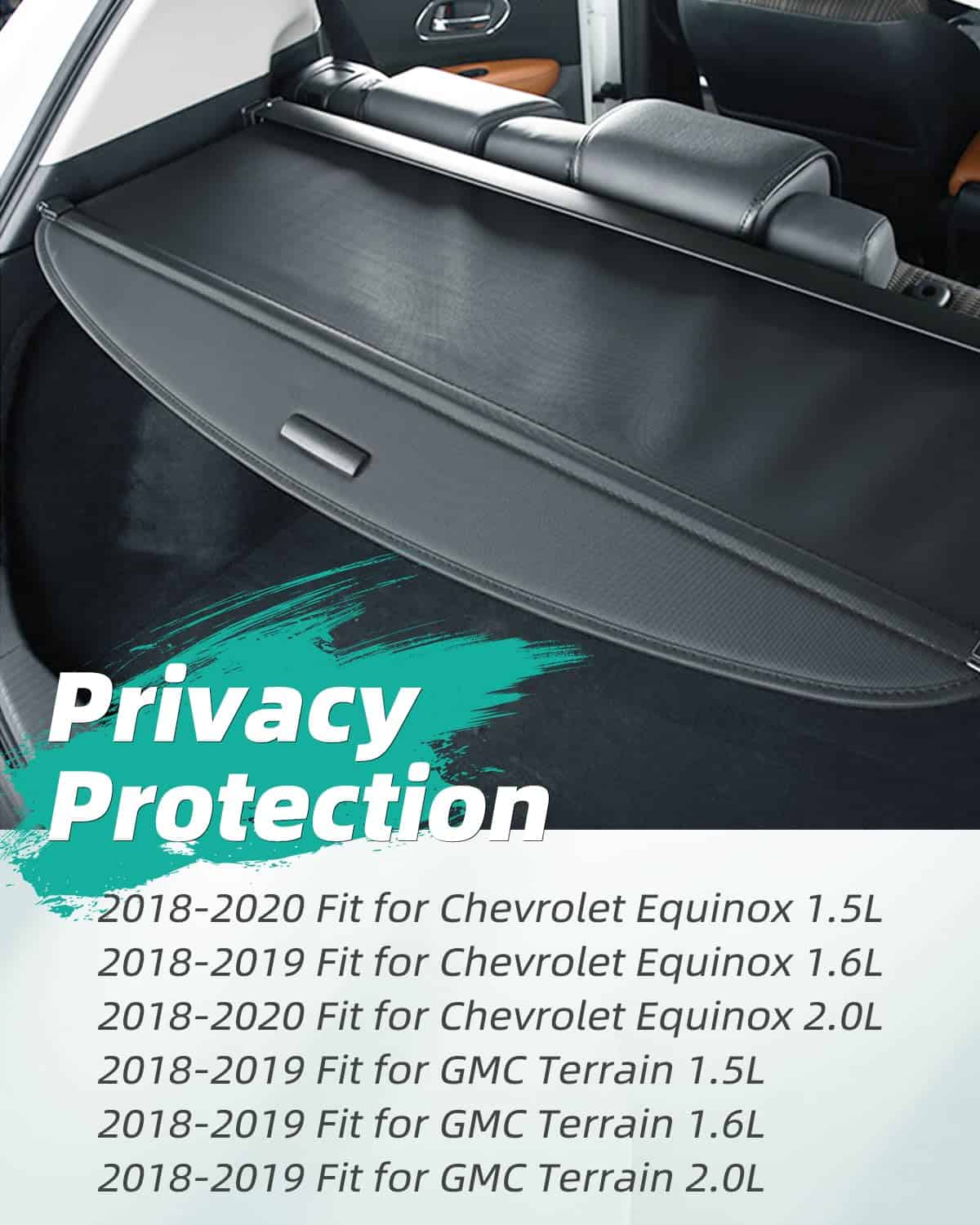 Cubierta de carga SCITOO 2018-2024 Apta para Chevrolet - Imagen 3