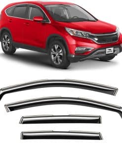 Voron Glass in-Channel Deflectores de -Negro