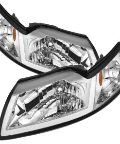 Par de Faros Delanteros para Ford Mustang 1999-2004 Carcasa