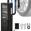 Inflador de neumáticos Compresor de aire portátil, ZUZEE