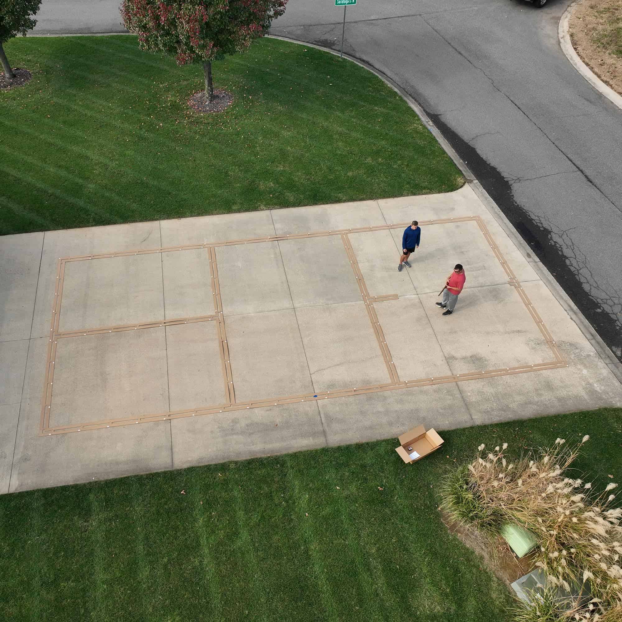 Kit de Marcado de Pista de Pickleball de Murray Sporting - Imagen 5