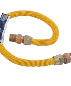 Conector de línea de gas flexible de acero inoxidable