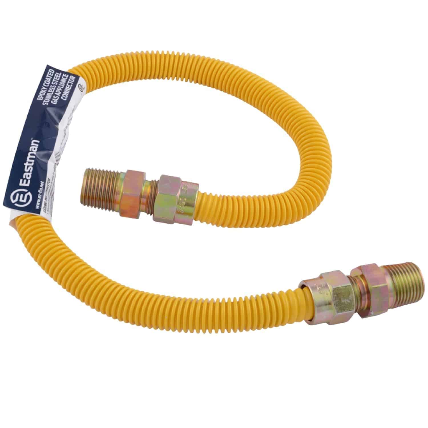 Conector de línea de gas flexible de acero inoxidable