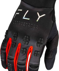 Guantes FLY RACING Evolution para Jóvenes (Negro/Rojo,