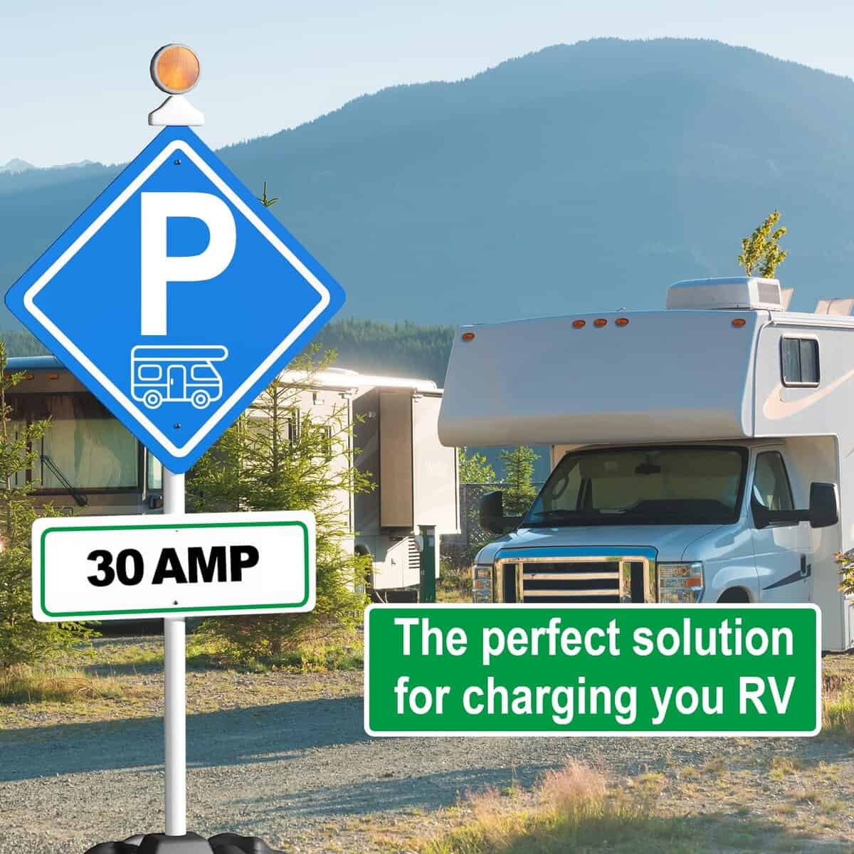 Cable de Extensión de RV STRIGHT de 100 pies 30 Amp, Cable - Imagen 7